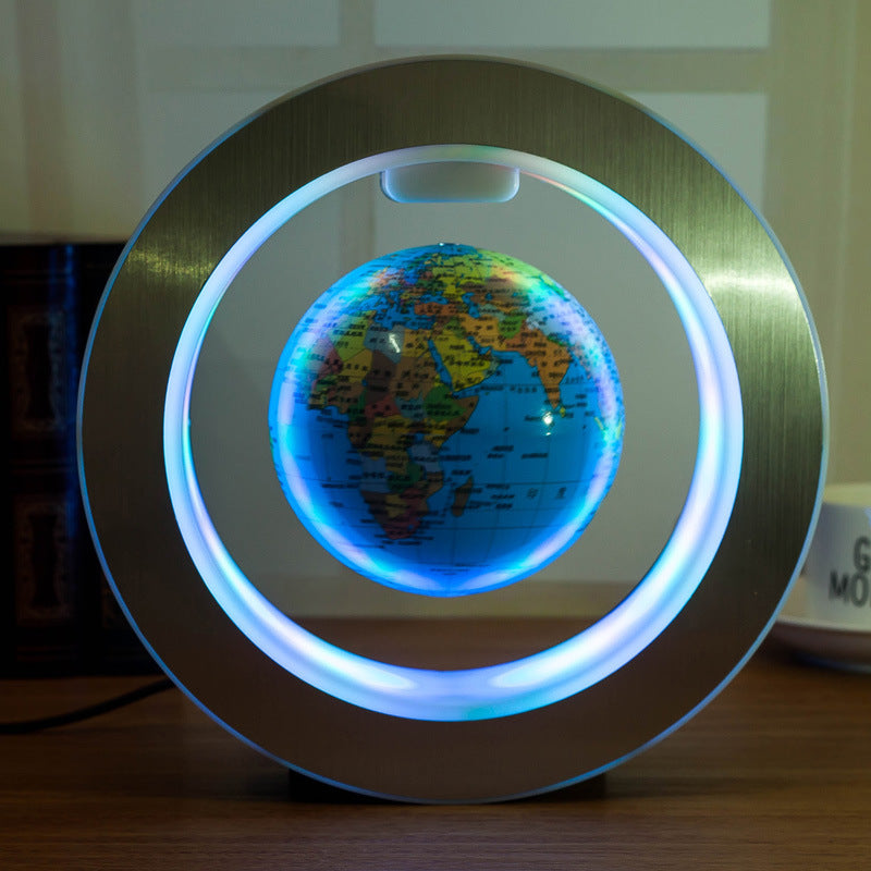 Globo Flotante con Mapa Mundial LED